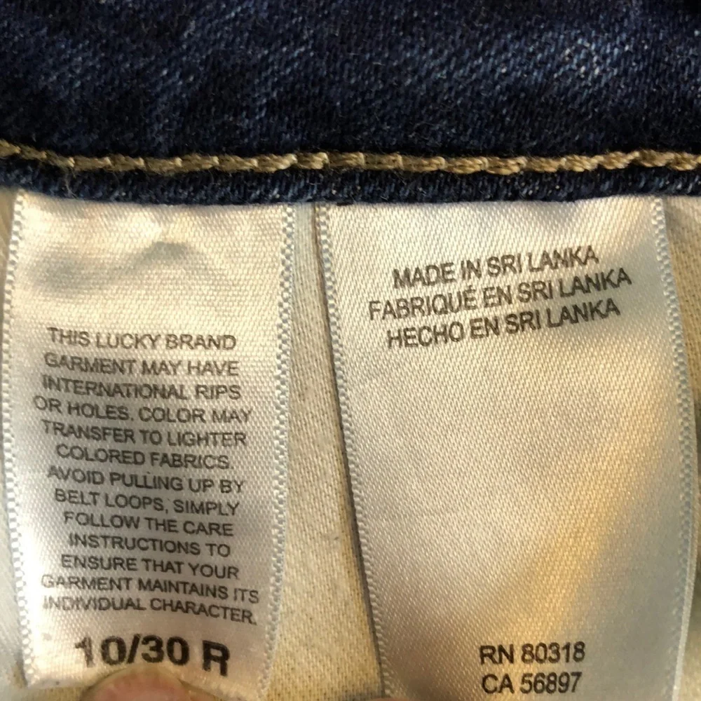 Lucky 🍀 Brand Women's Low Rise Skinny Lolita Blue Jeans Size 10/30